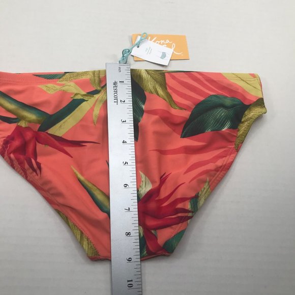 Kona Sol Women's Size Small 4-6 High Coverage Hipster Bikini Swim Bottom New - Picture 9 of 9